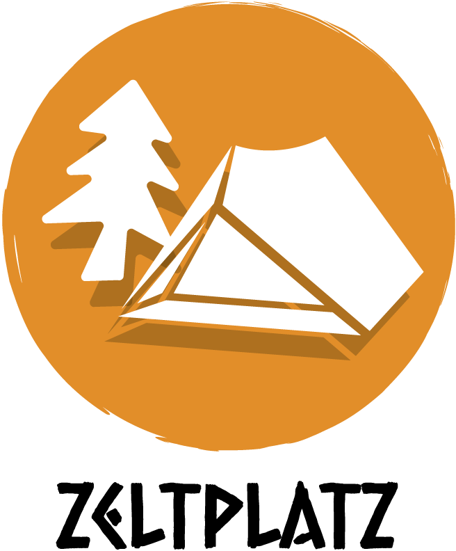 Symbol - Camping mit Zelt